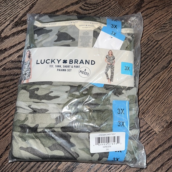 Lucky Brand Other - Brand New - Lucky Brand 4–Piece Pajama Set - 3X